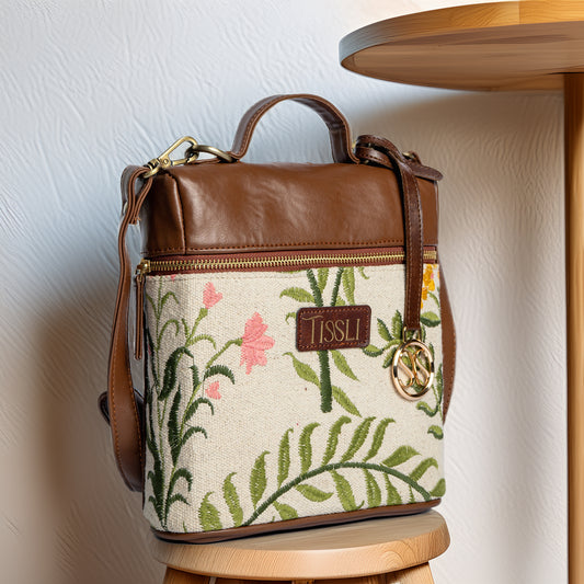 Handwoven Gulzar Backpack | A Perfect Blend of Craft, Colour, and Comfort