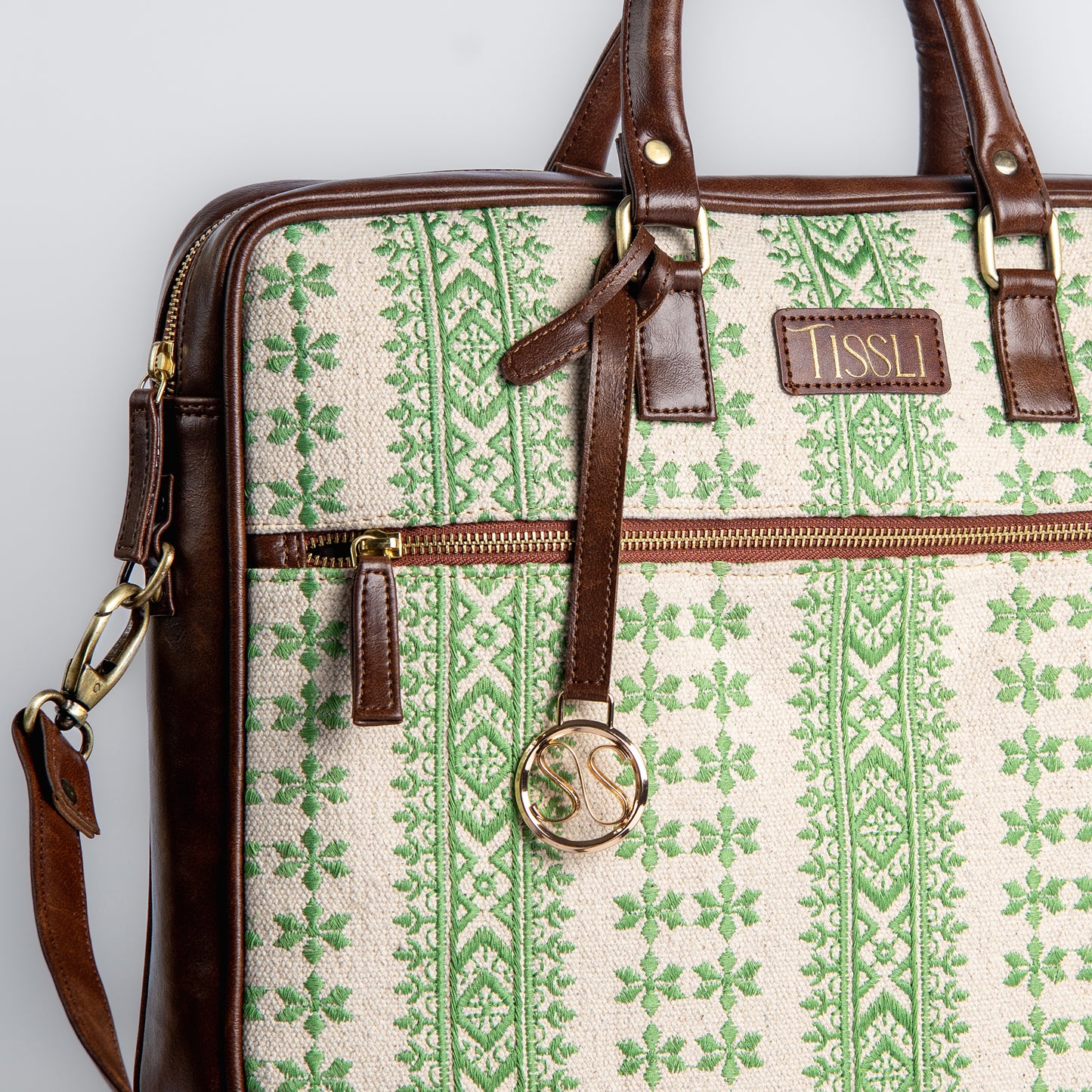 Paisley Motif Laptop Bag