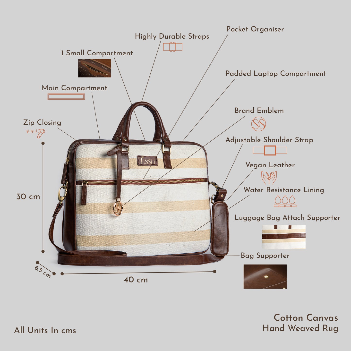 Desert Drift Laptop Bag