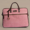 Roseate Canvas - Cotton Handwoven Office Laptop Bag