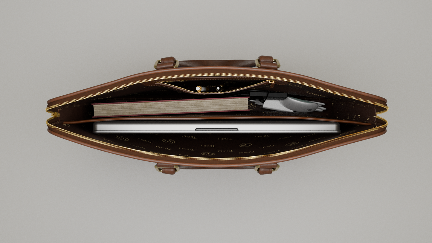 Sapphire Lattice Laptop Bag