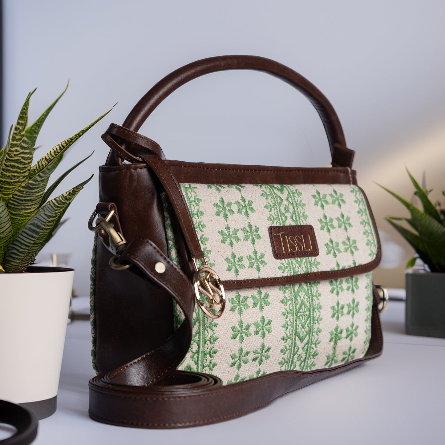 Paisley Motif Sling Bag