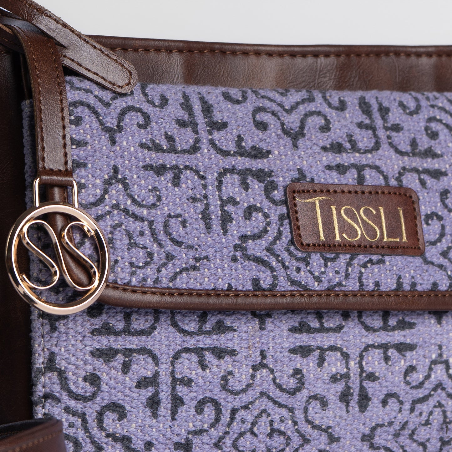 Lavender Lace Sling Bag