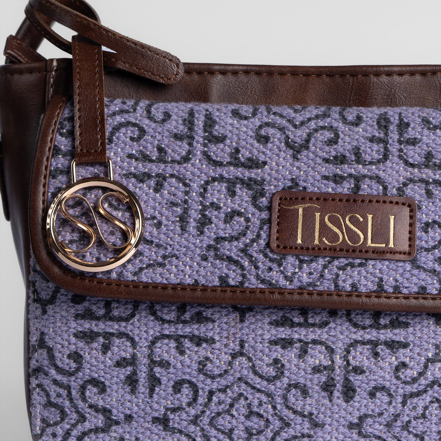 Lavender Lace Sling Bag