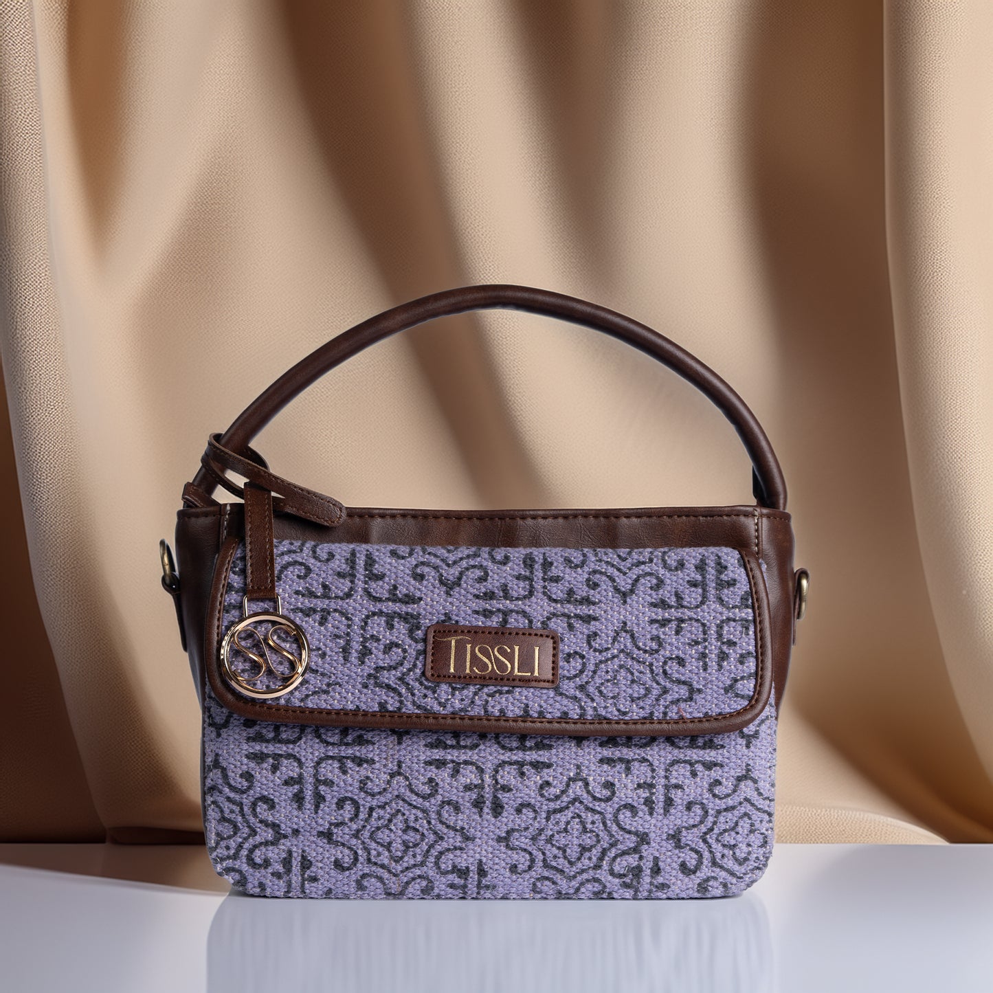 Lavender Lace Sling Bag