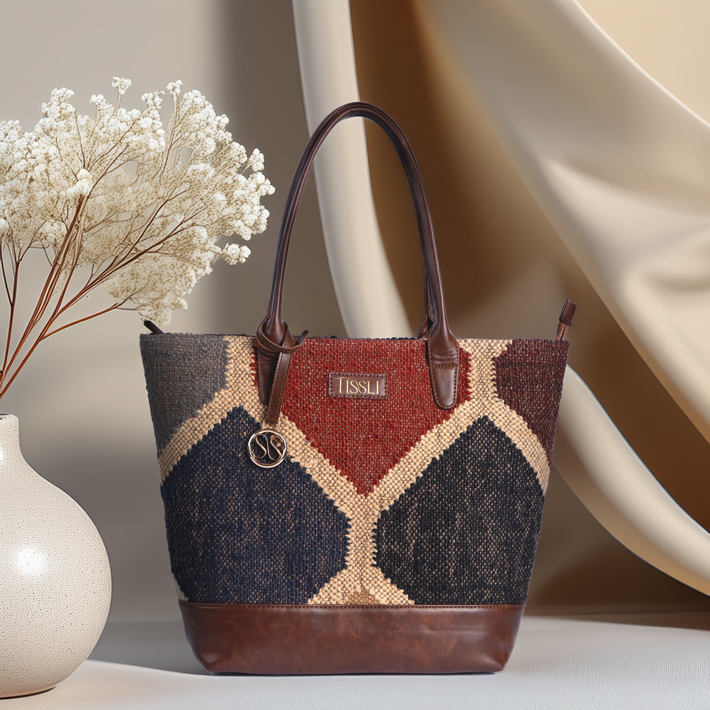 Gemstone Mosaic Tote Bag