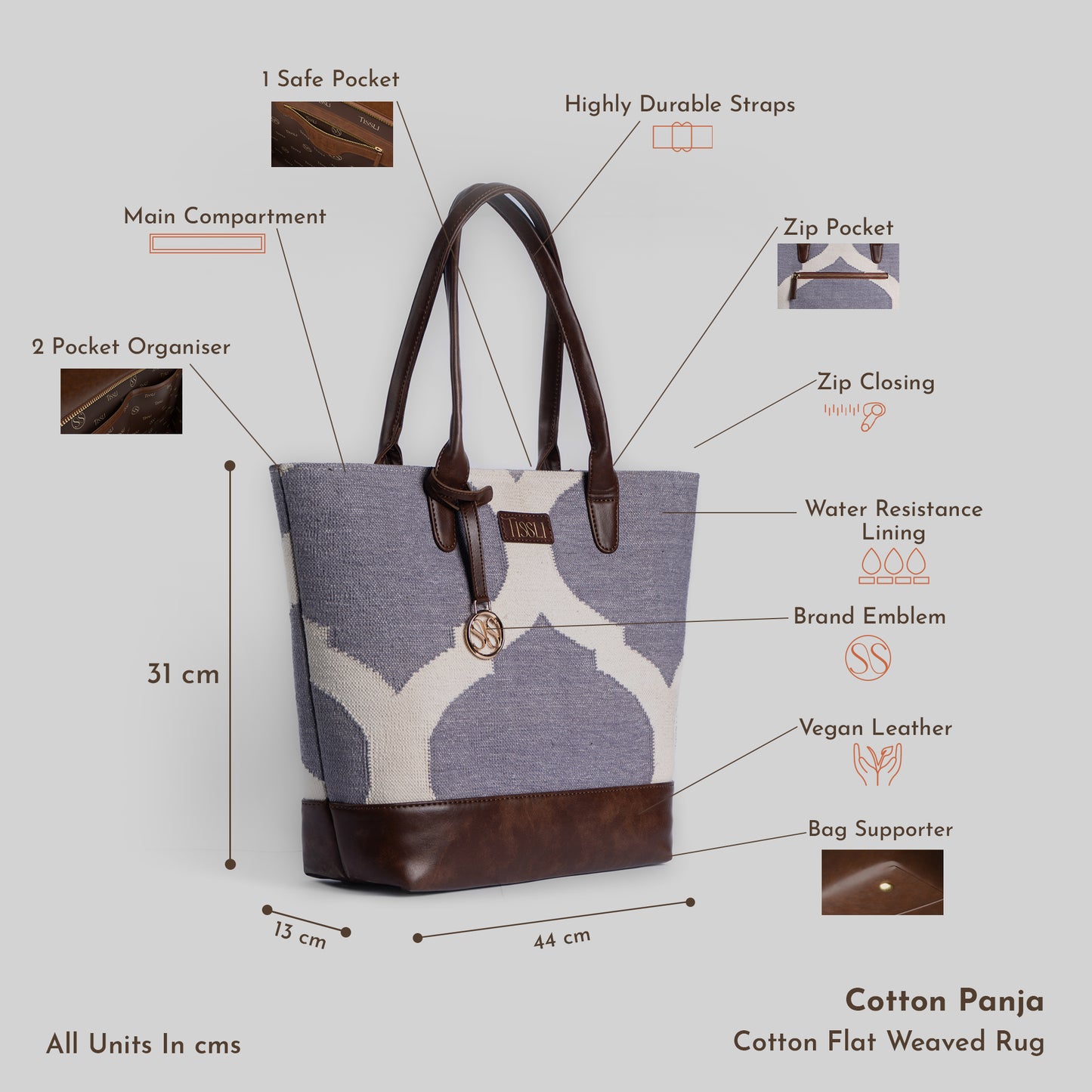 Rajasthani Trellis Tote Bag