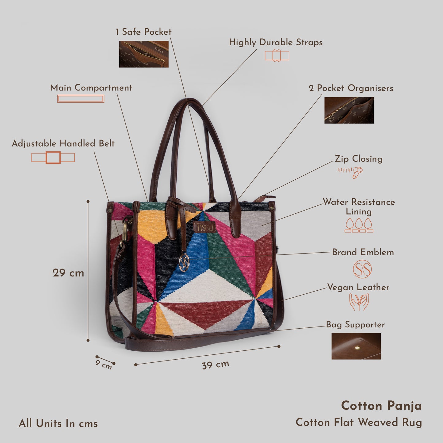 Mosaic Tote Bag