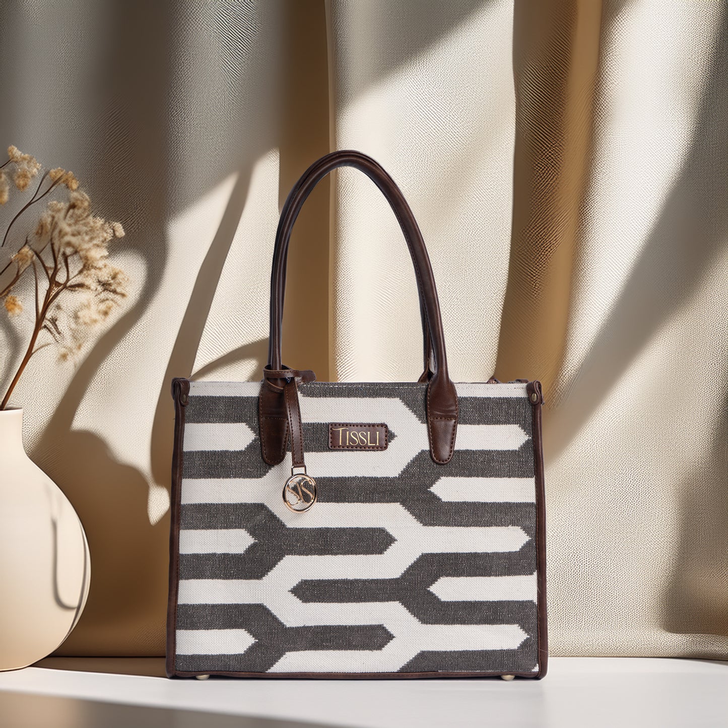 Shadow Maze Tote Bag