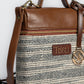 Handwoven Stripe Backpack