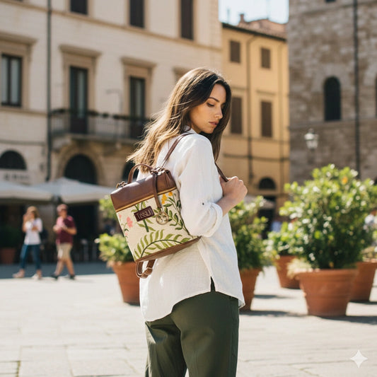 Floral Garden - Travel Floral Backpack