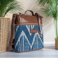 Indigo Chevron Backpack