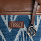 Indigo Chevron Backpack