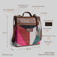 Mosaic Backpack | Handwoven multicolor design that adds color and creativity to your everyday style