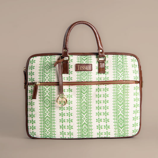 Paisley Motif Laptop Bag