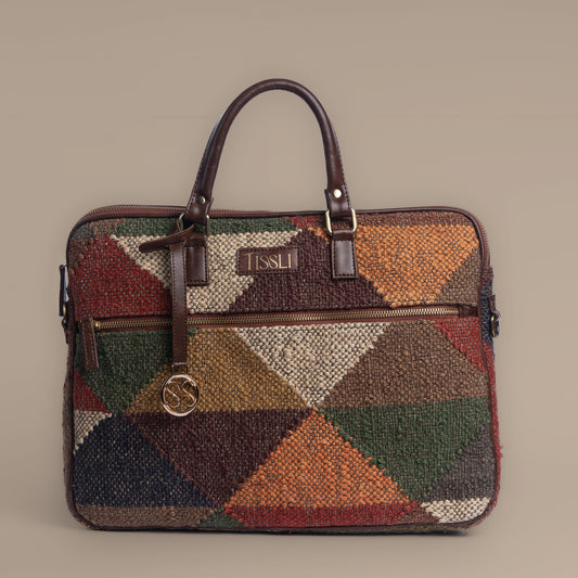 Geometric Gem Laptop Bag