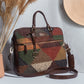 Geometric Gem Laptop Bag | Handwoven multicolor pattern that adds craft and color to your workday