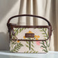 Elegant Gulzar Floral Cross Body Bag | Handcrafted with Subtle Embroidery and Leather Finish