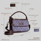 Lavender Lace Sling Bag