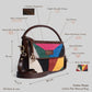Mosaic Shoulder Bag | Handwoven multicolor geometric design that adds art and energy to your look