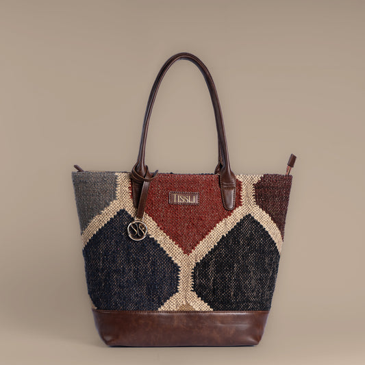 Gemstone Mosaic Tote Bag