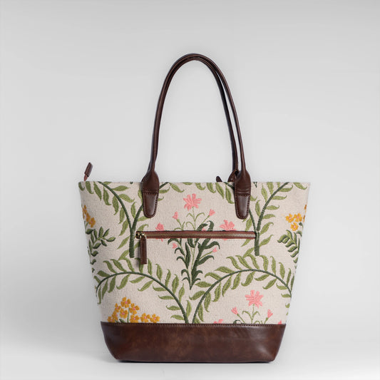 Floral Handcrafted Bag – Artisan Embroidery