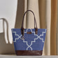 Royal Blue Charm - Handcrafted Heritage Bag