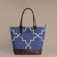 Royal Blue Charm - Handcrafted Heritage Bag