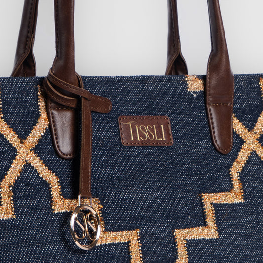 Celestial Lattice Tote Bag