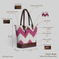 Fuchsia Fusion Tote Bag