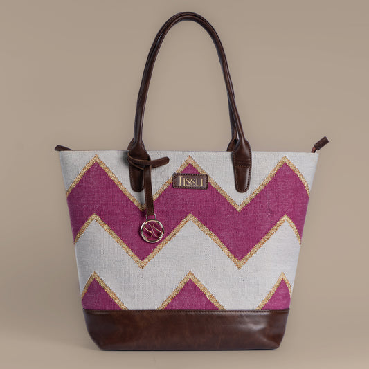 Fuchsia Fusion Tote Bag