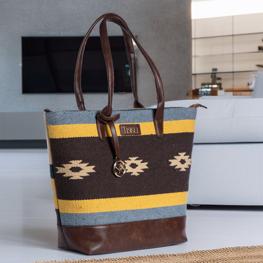 Canyon Stripes Tote Bag