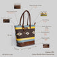Canyon Stripes Tote Bag