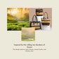 Gardens of Assam Tote - Handcrafted Everyday Travel Bag