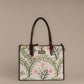 Gulzar Tote Bag | Handloom floral pattern that brings charm and grace to your everyday style