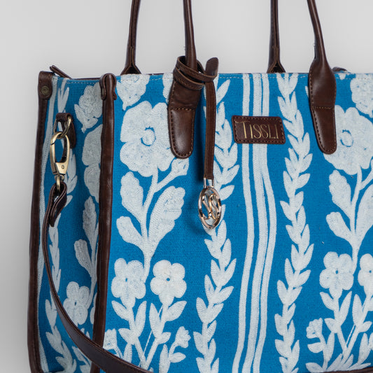 Chikankari Tote Bag