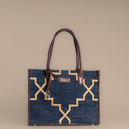 Celestial Lattice Tote Bag