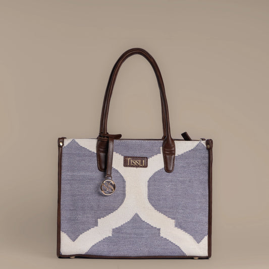 Wonder Domes Tote - Handwoven Work Bag