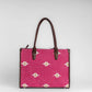 Fuchsia Grace Tote Bag | Handwoven textured design that adds color and confidence to your look