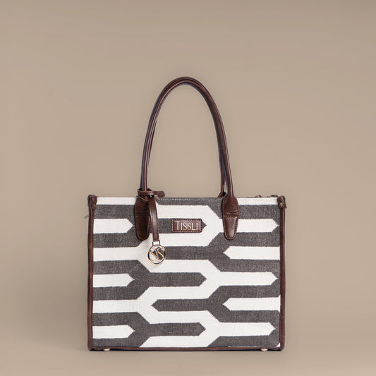 Shadow Maze Tote Bag