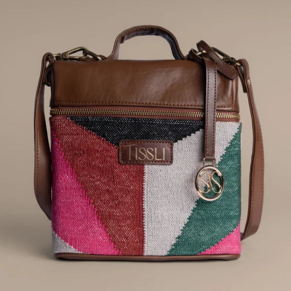 Vibrant Bold Multicolour - Artisan Made Travel Backpack