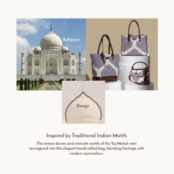 Wonder Dome Tote - Handwoven Travel Bag - Image 5